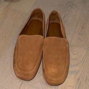 Vince Women’s Brown Suede Slip-On Penny Loafers